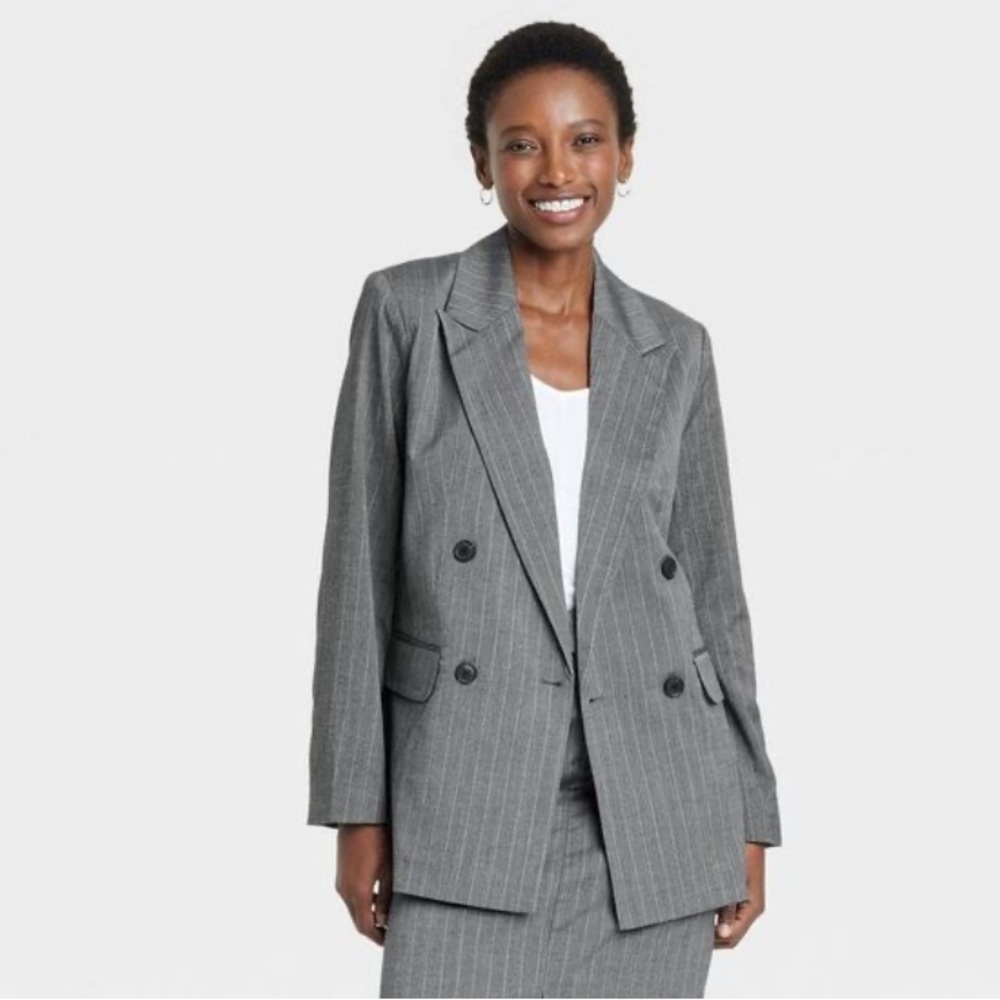 Women’S Double Breasted Blazer